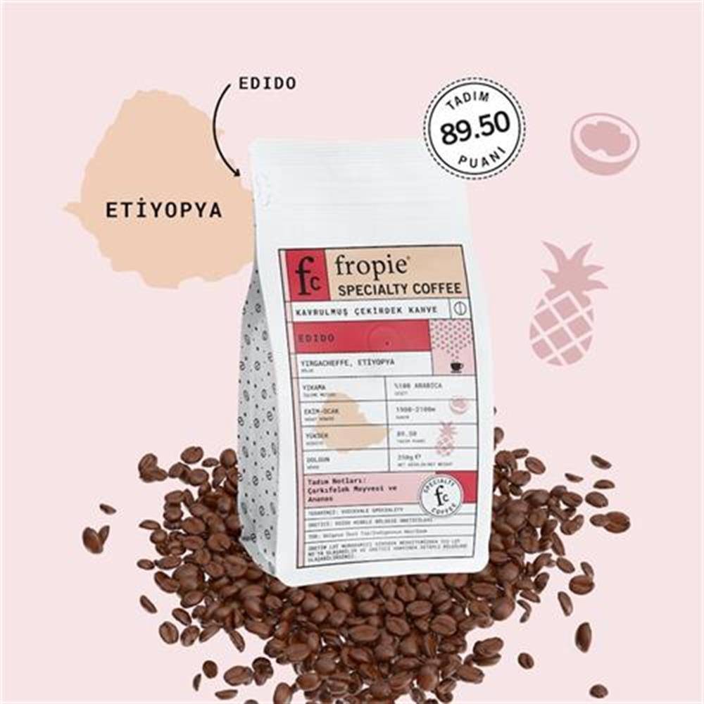 Fropie Öğütülmüş Nitelikli Kahve Etiyopya 250 Gr