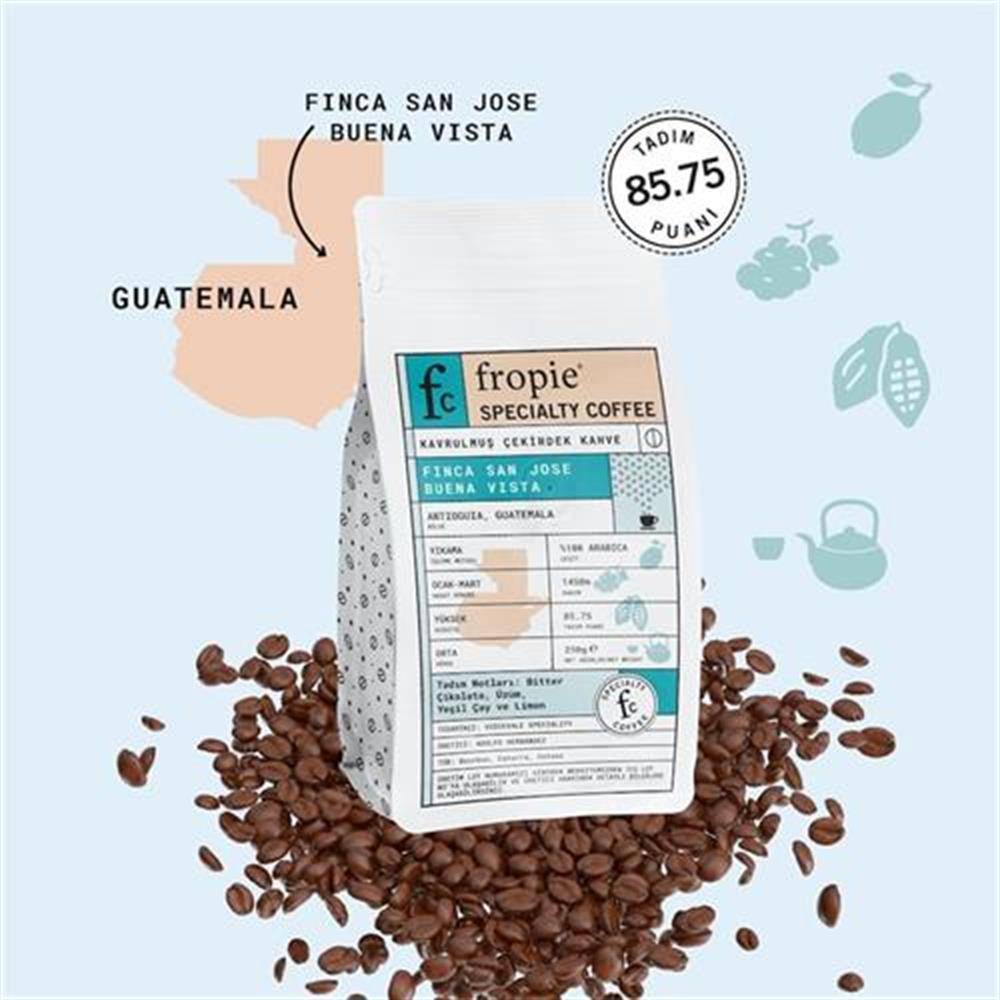 Fropie Öğütülmüş Nitelikli Kahve Guatemala 250 Gr