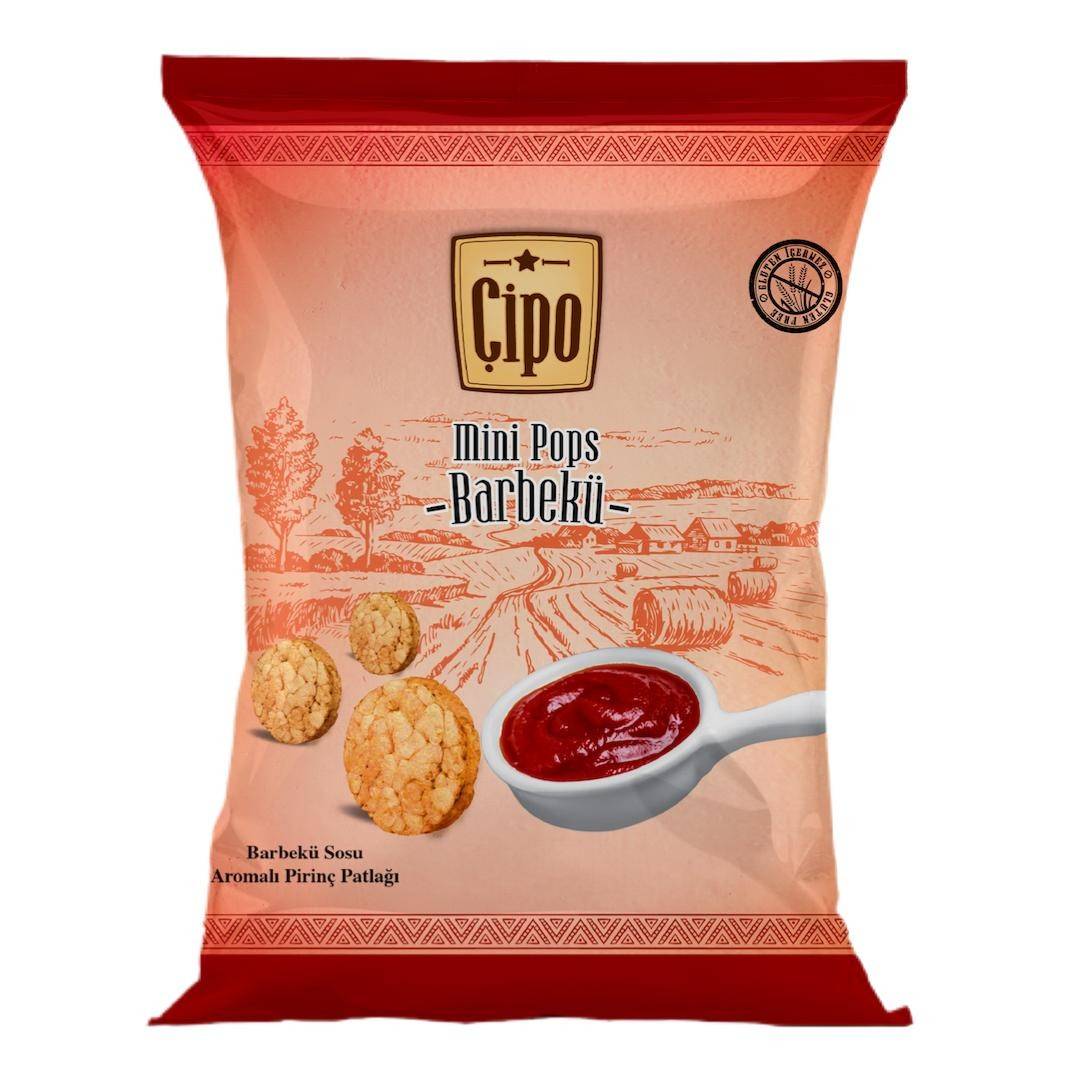 Glutensiz Fabrika Çipo Mini Pops (Barbekü Soslu) 60 Gr x 3 Adet thumbnail