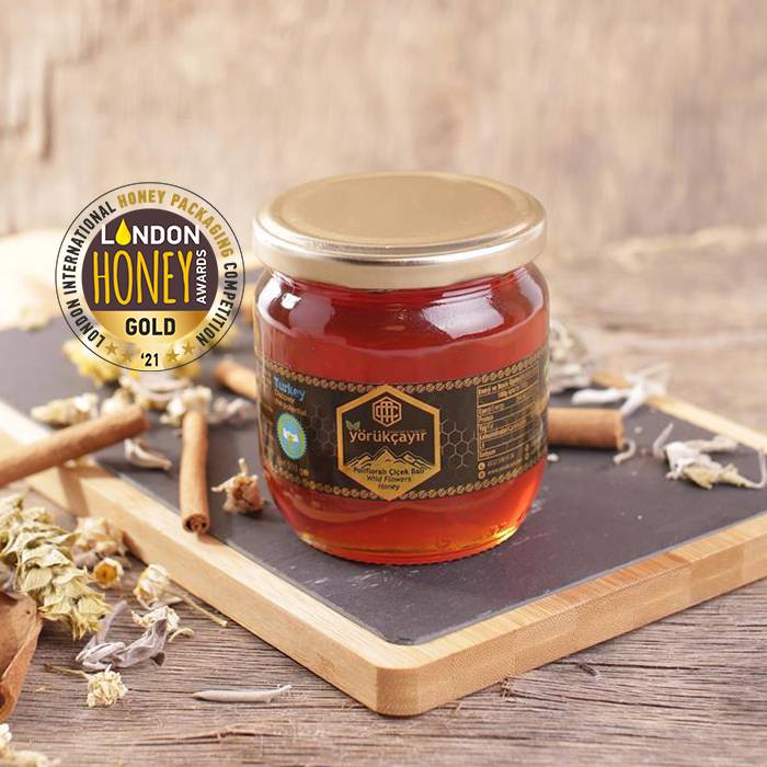 Yörükçayır Organik Polifloralı Çiçek Balı 500 Gr