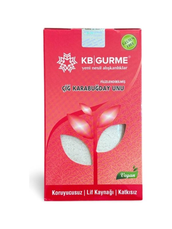 KB Gurme Glutensiz & Vegan Filizlendirilmiş Çiğ Karabuğday Unu 500 Gr