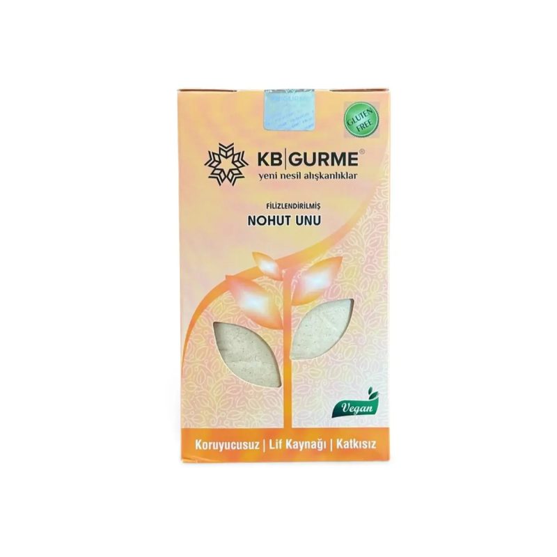 KB Gurme Glutensiz &amp; Vegan Filizlendirilmiş Nohut Unu 500 Gr